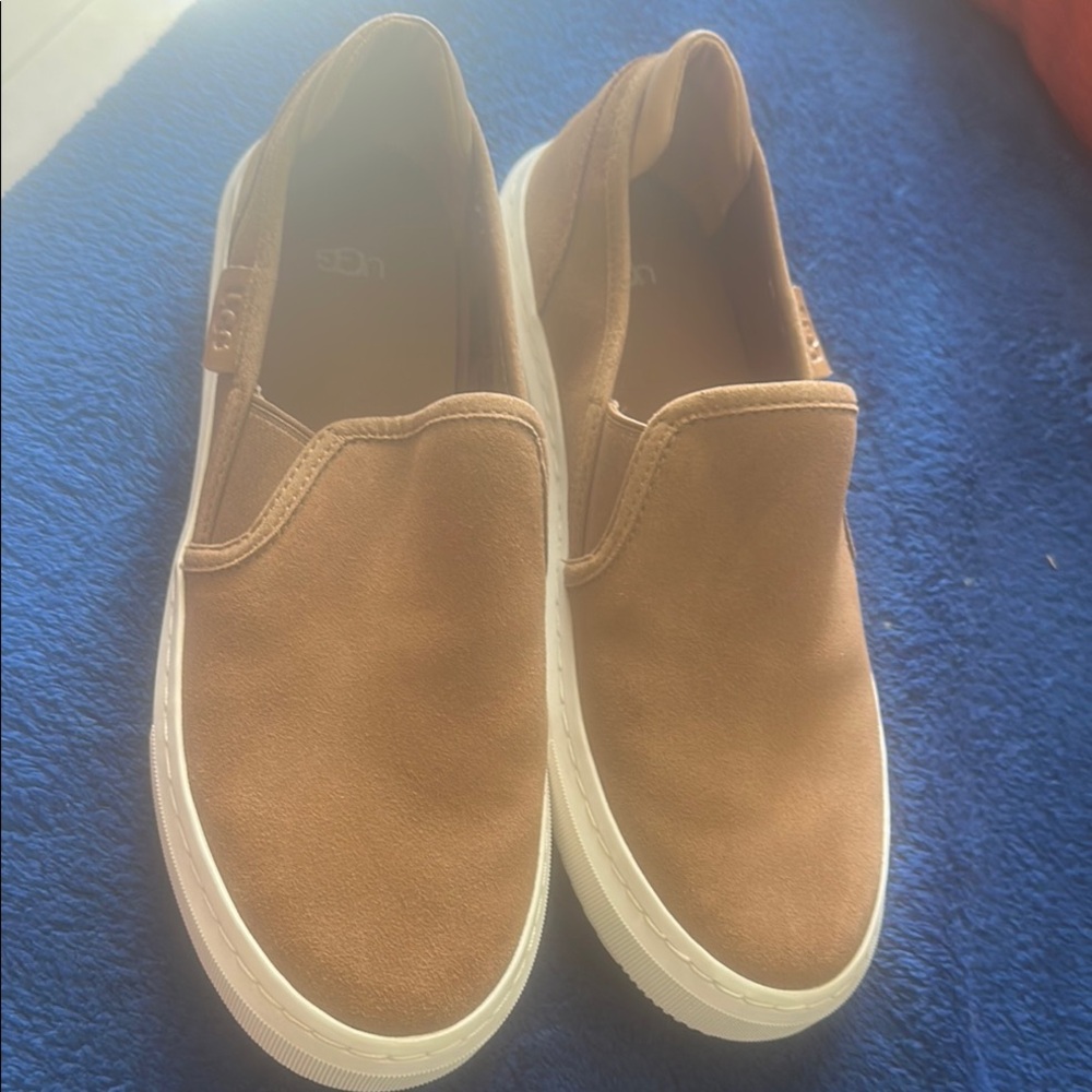 UGG Tan Casual Slip-Ons - NEVER BEEN WORN.